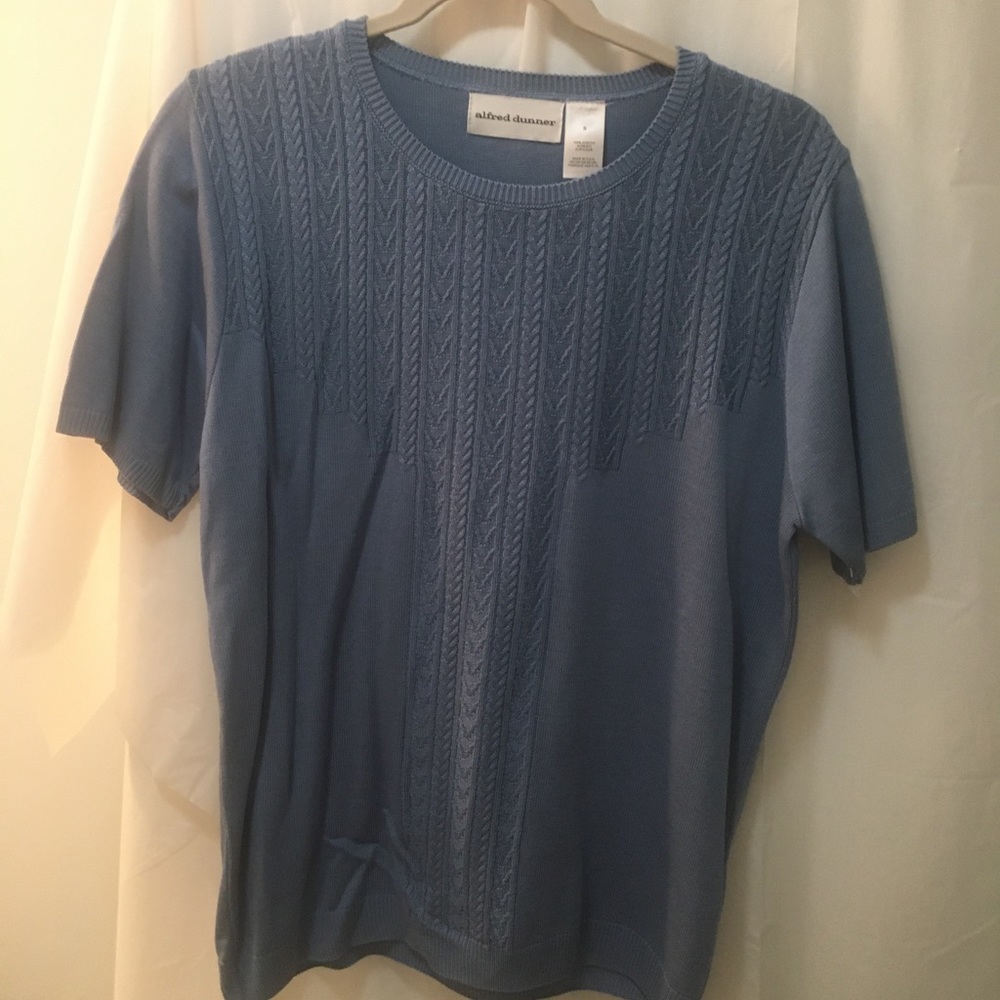 Alfred Dunner Women’s Small Short Sleeve Blouse
